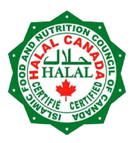 Certified by HALAL Canada